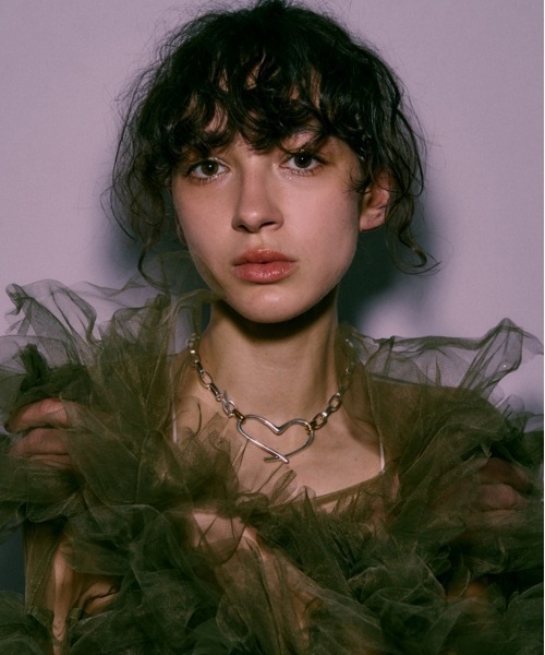 LAPUIS(ラピュイ)の「LAPUIS(ラピュイ)Big Heart choker(チョーカー・レディース・シルバー/マルチ・FREE)」の12枚目の写真