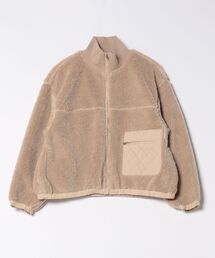 Lacoste ベージュ ナイロンジャケット LACOSTE（ラコステ）の「LACOSTE for BEAMS / 別注 トラック