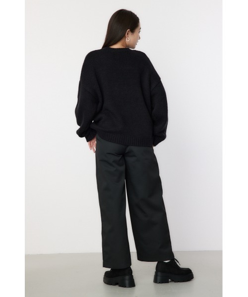 RODEO CROWNS WIDE BOWL（ロデオクラウンズワイドボウル）の「Roughly knit トップス（ニット/セーター・レディース・アイボリー/ブラック/グリーン/レッド・FREE）」の20枚目の写真