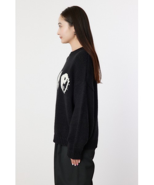 RODEO CROWNS WIDE BOWL（ロデオクラウンズワイドボウル）の「Roughly knit トップス（ニット/セーター・レディース・アイボリー/ブラック/グリーン/レッド・FREE）」の22枚目の写真