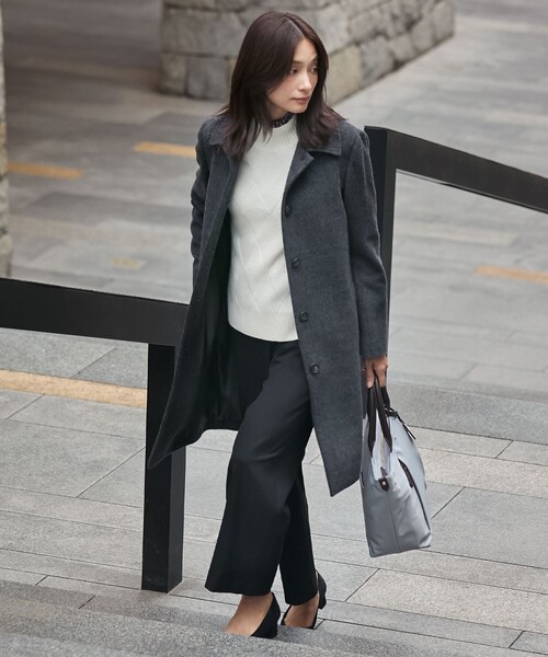 ショートビーバー ステンカラー コート（ステンカラーコート）｜J.PRESS（ジェイプレス）