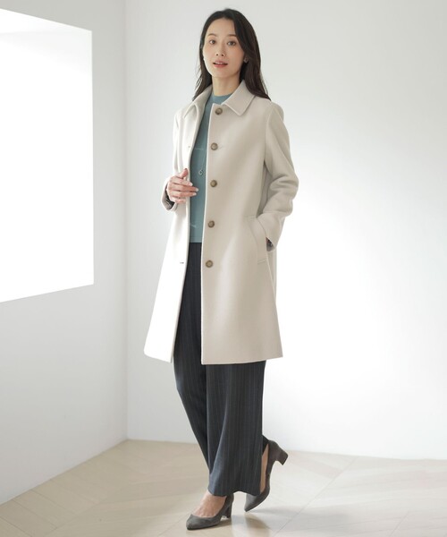 ショートビーバー ステンカラー コート（ステンカラーコート）｜J.PRESS（ジェイプレス）