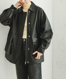 ITEMS URBANRESEARCH | フェイクレザージャケット(その他アウター)