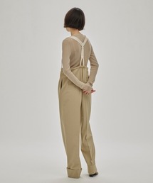 トップス todayful Henleyneck Knit Rompers BLACK トップス todayful Henleyneck Knit Rompers BLACK トップス