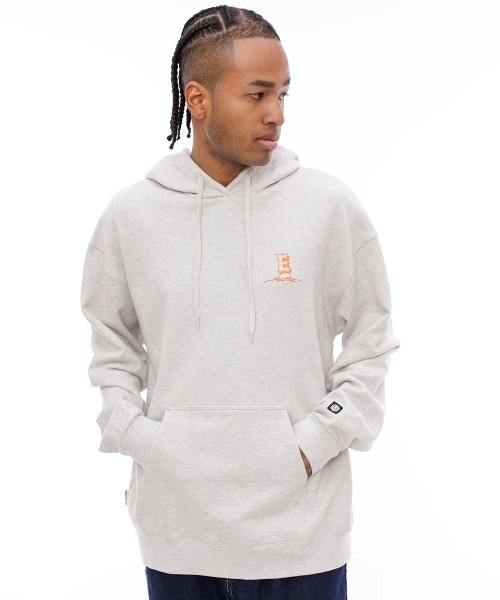 ELEMENT（エレメント）の「ELEMENT メンズ HRTN HOOD パーカー 【2024年秋冬モデル】/エレメントバックプリントプルオーバーパーカー（パーカー・メンズ・グレー/ライトグレー/ブラック・MEDIUM/LARGE/X-LARGE）」の11枚目の写真