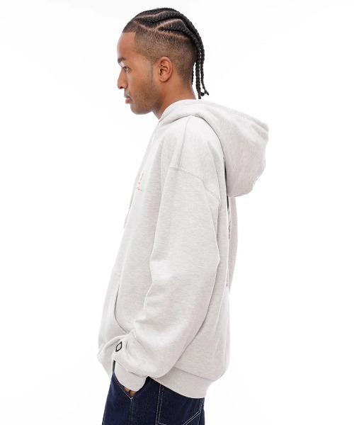 ELEMENT（エレメント）の「ELEMENT メンズ HRTN HOOD パーカー 【2024年秋冬モデル】/エレメントバックプリントプルオーバーパーカー（パーカー・メンズ・グレー/ライトグレー/ブラック・MEDIUM/LARGE/X-LARGE）」の12枚目の写真