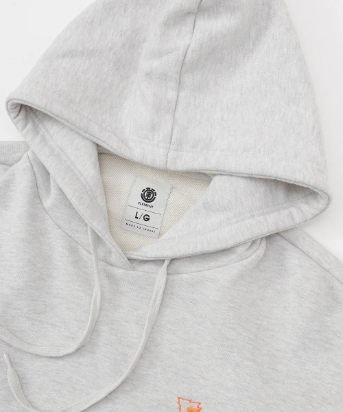 ELEMENT（エレメント）の「ELEMENT メンズ HRTN HOOD パーカー 【2024年秋冬モデル】/エレメントバックプリントプルオーバーパーカー（パーカー・メンズ・グレー/ライトグレー/ブラック・MEDIUM/LARGE/X-LARGE）」の17枚目の写真