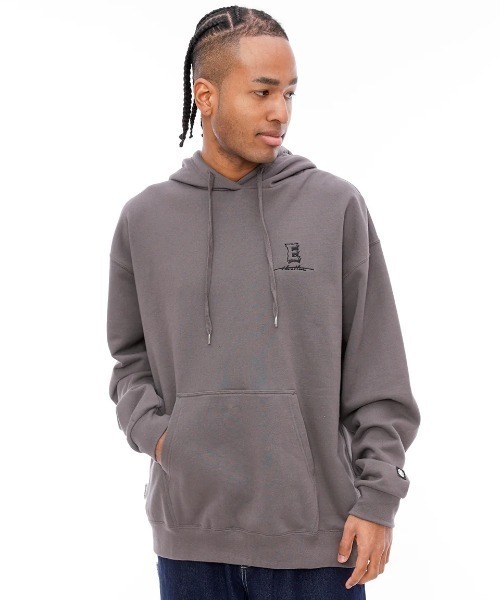 ELEMENT（エレメント）の「ELEMENT メンズ HRTN HOOD パーカー 【2024年秋冬モデル】/エレメントバックプリントプルオーバーパーカー（パーカー・メンズ・グレー/ライトグレー/ブラック・MEDIUM/LARGE/X-LARGE）」の18枚目の写真