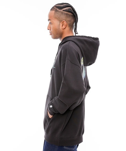 ELEMENT（エレメント）の「ELEMENT メンズ HRTN HOOD パーカー 【2024年秋冬モデル】/エレメントバックプリントプルオーバーパーカー（パーカー・メンズ・グレー/ライトグレー/ブラック・MEDIUM/LARGE/X-LARGE）」の9枚目の写真