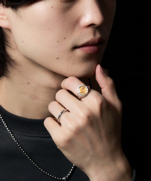 WEGO（ウィゴー）の「WEGO/【2点セット】シグネットリング（リング・メンズ・その他1/その他2/その他3/その他4/その他5・FREE）」の13枚目の写真