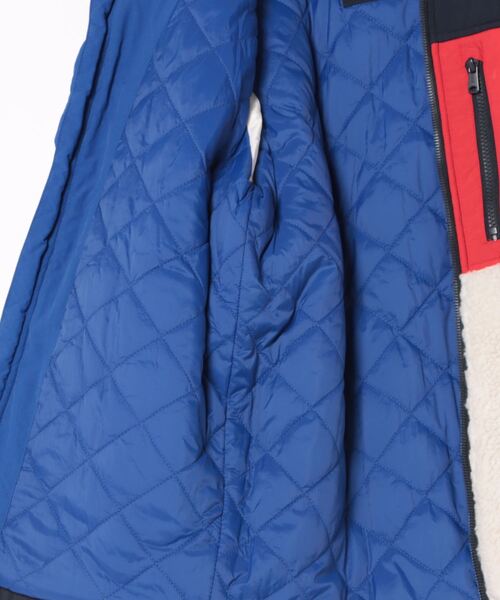 TOMMY HILFIGER(トミーヒルフィガー)の「【TOMMY HILFIGER】シェルパ フリース ジャケット 151AS573(その他アウター・メンズ・ネイビー/オフホワイト・S/M/L/XL)」の4枚目の写真