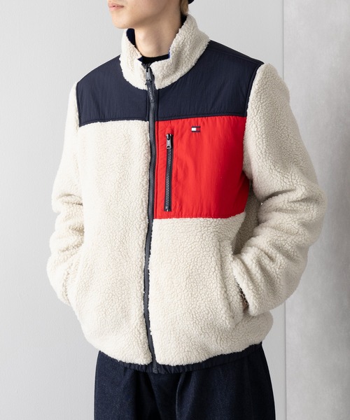 TOMMY HILFIGER(トミーヒルフィガー)の「【TOMMY HILFIGER】シェルパ フリース ジャケット 151AS573(その他アウター・メンズ・ネイビー/オフホワイト・S/M/L/XL)」の21枚目の写真