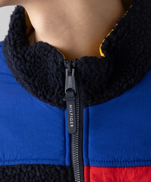 TOMMY HILFIGER(トミーヒルフィガー)の「【TOMMY HILFIGER】シェルパ フリース ジャケット 151AS573(その他アウター・メンズ・ネイビー/オフホワイト・S/M/L/XL)」の15枚目の写真