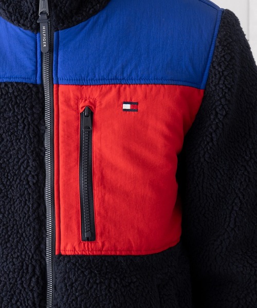 TOMMY HILFIGER(トミーヒルフィガー)の「【TOMMY HILFIGER】シェルパ フリース ジャケット 151AS573(その他アウター・メンズ・ネイビー/オフホワイト・S/M/L/XL)」の16枚目の写真