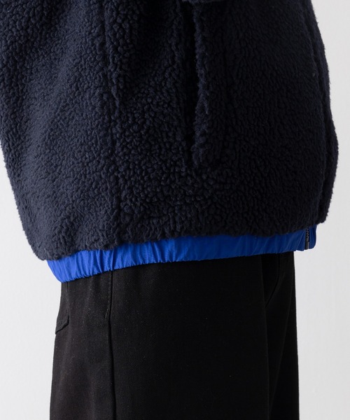 TOMMY HILFIGER(トミーヒルフィガー)の「【TOMMY HILFIGER】シェルパ フリース ジャケット 151AS573(その他アウター・メンズ・ネイビー/オフホワイト・S/M/L/XL)」の18枚目の写真