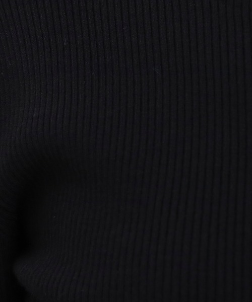 ASTORIA ODIER（アストリアオディール）の「袖ファーヤーン リブニットプルオーバー（ニット/セーター・レディース・ピンクベージュ/ホワイト/ブラック・MEDIUM/SMALL）」の5枚目の写真