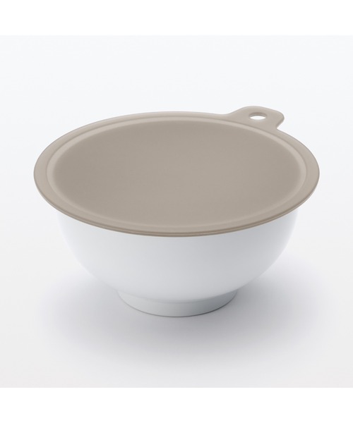 無印良品（ムジルシリョウヒン）の「レンジで使える　シリコーン蓋　中　約直径１８．５ｃｍ（キッチンツール・メンズ・その他・FREE）」の5枚目の写真