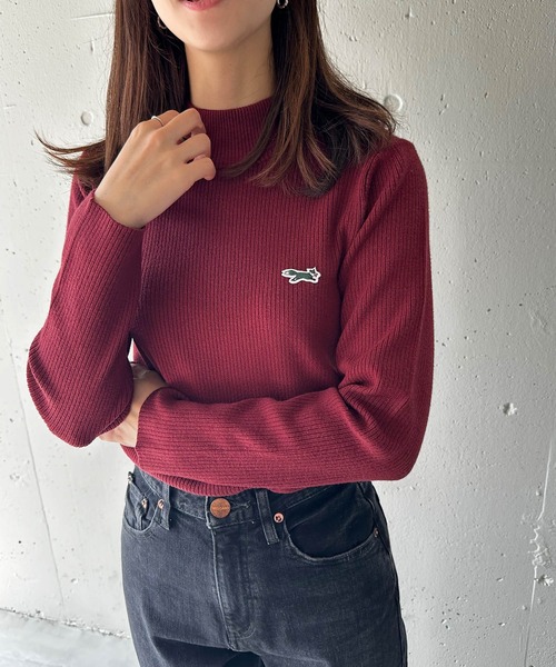 新品未使用】FOXEY ハイネックトップス トップス