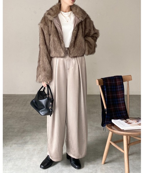 ファージャケット ユーロ古着 短丈 セール】ショート丈ファージャケット（ノーカラージャケット）｜Lots