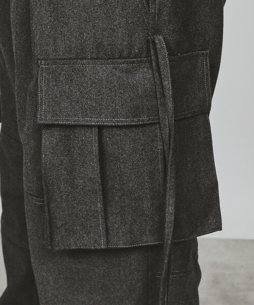 tk.TAKEO KIKUCHI（ティーケータケオキクチ）の「◆起毛テクニカルカーゴパンツ（カーゴパンツ・メンズ・チャコールグレー/ブラウン系その他/ブラック/ネイビー系2/グレー系2・01/02/03）」の11枚目の写真