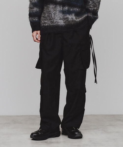 tk.TAKEO KIKUCHI（ティーケータケオキクチ）の「◆起毛テクニカルカーゴパンツ（カーゴパンツ・メンズ・チャコールグレー/ブラウン系その他/ブラック/ネイビー系2/グレー系2・01/02/03）」の18枚目の写真