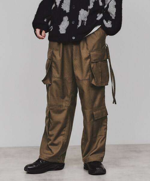 tk.TAKEO KIKUCHI（ティーケータケオキクチ）の「◆起毛テクニカルカーゴパンツ（カーゴパンツ・メンズ・チャコールグレー/ブラウン系その他/ブラック/ネイビー系2/グレー系2・01/02/03）」の22枚目の写真