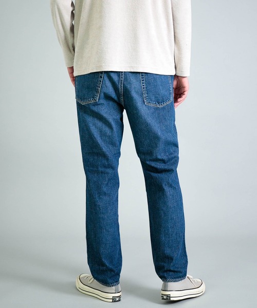 OMNIGOD（オムニゴッド）の「[OMNIGOD mens / オムニゴッド] 10ozデニム 5Pイージーテーパードパンツ（デニムパンツ・メンズ・インディゴブルー・3/2）」の10枚目の写真