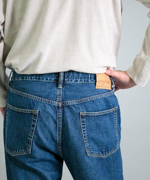 OMNIGOD（オムニゴッド）の「[OMNIGOD mens / オムニゴッド] 10ozデニム 5Pイージーテーパードパンツ（デニムパンツ・メンズ・インディゴブルー・3/2）」の14枚目の写真