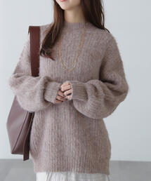 FREE'S MART | ◆ミックスシャギーチュニック丈ニット(ニット/セーター)