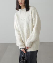 FREE'S MART | ◆ミックスシャギーチュニック丈ニット(ニット/セーター)