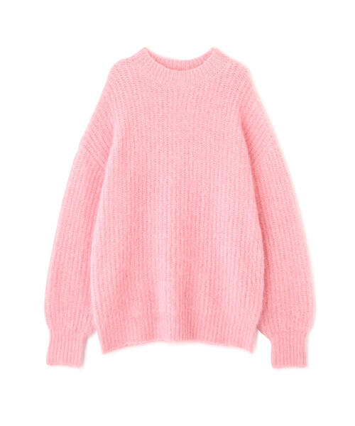 FREE'S MART（フリーズマート）の「◆ミックスシャギーチュニック丈ニット（ニット/セーター・レディース・ピンク/ブラウン/ホワイト/グレー・FREE）」の21枚目の写真