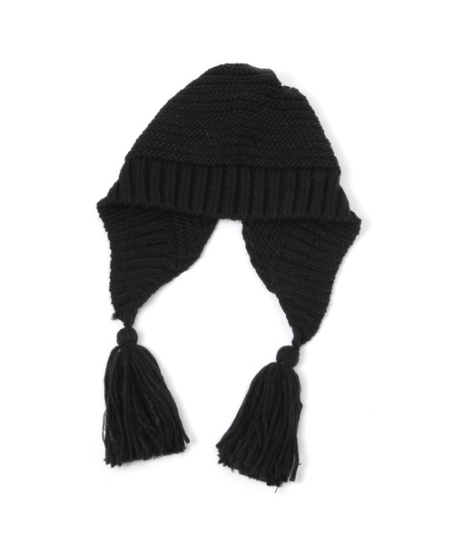 niko and...（ニコアンド）の「オリジナルユキノミミツキニット帽（ニットキャップ/ビーニー・レディース・グレー/ブルー/ブラック・FREE）」の15枚目の写真