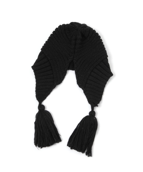 niko and...（ニコアンド）の「オリジナルユキノミミツキニット帽（ニットキャップ/ビーニー・レディース・グレー/ブルー/ブラック・FREE）」の16枚目の写真