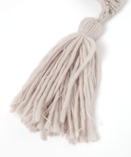 niko and...（ニコアンド）の「オリジナルユキノミミツキニット帽（ニットキャップ/ビーニー・レディース・グレー/ブルー/ブラック・FREE）」の9枚目の写真