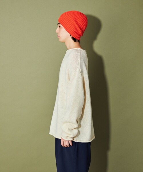 CITEN（シテン）の「＜CITEN＞エッセンシャルロールネックニット（ニット/セーター・メンズ・ナチュラル/グレー/ブラック・M/L）」の12枚目の写真