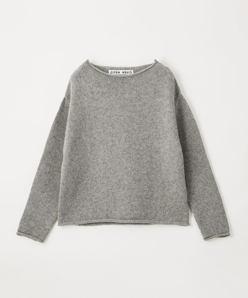 CITEN（シテン）の「＜CITEN＞エッセンシャルロールネックニット（ニット/セーター・メンズ・ナチュラル/グレー/ブラック・M/L）」の14枚目の写真