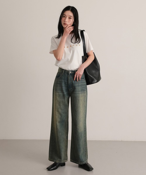 attiree（アティレー）の「ヴィンテージライク ワイドストレートデニムパンツ（デニムパンツ・レディース・ブルー/グレー・MEDIUM/LARGE/SP/MT）」の20枚目の写真