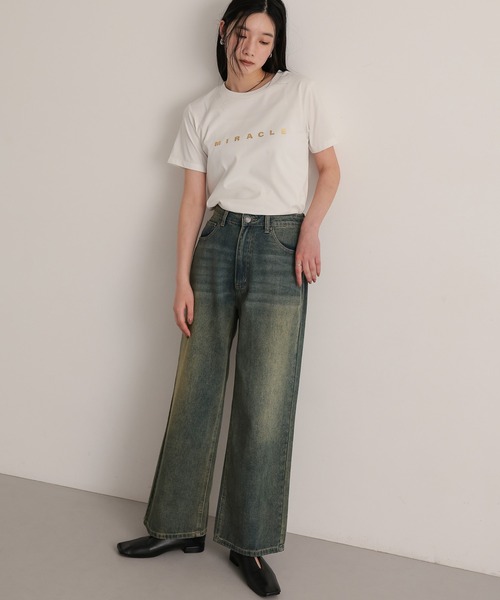 attiree（アティレー）の「ヴィンテージライク ワイドストレートデニムパンツ（デニムパンツ・レディース・ブルー/グレー・MEDIUM/LARGE/SP/MT）」の22枚目の写真