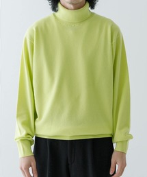 Yonetomi(lg~)Yonetomi@NEW BASIC KNIT TURTLE PULLOVER(jbg/Z[^[)