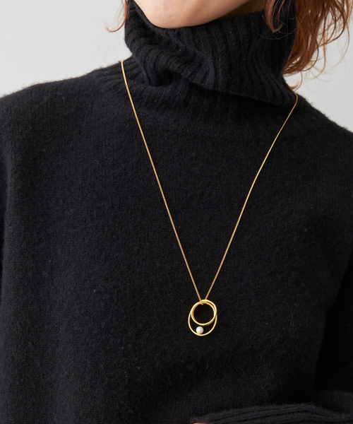 Spick & Span（スピックアンドスパン）の「jour couture / ジュール クチュール horn 04 2WAYリングネック（ネックレス・レディース・シルバー/ゴールド・FREE）」の3枚目の写真