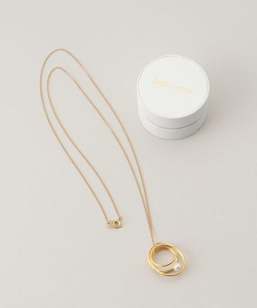 Spick & Span（スピックアンドスパン）の「jour couture / ジュール クチュール horn 04 2WAYリングネック（ネックレス・レディース・シルバー/ゴールド・FREE）」の17枚目の写真