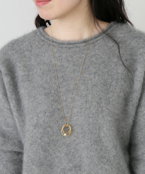 Spick & Span（スピックアンドスパン）の「jour couture / ジュール クチュール horn 04 2WAYリングネック（ネックレス・レディース・シルバー/ゴールド・FREE）」の18枚目の写真