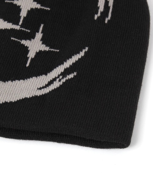 3.3 Field Trip （3.3フィールドトリップ）の「【UNISEX】3.3 Field Trip／スターデザインビーニー（ニットキャップ/ビーニー・レディース・チャコール/ブラック・FREE）」の14枚目の写真