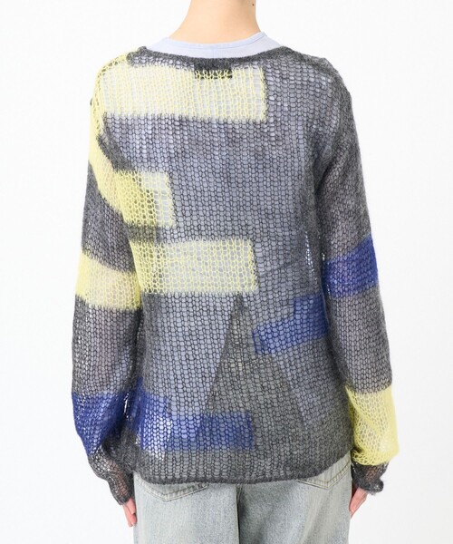 soduk（スドーク）の「【soduk/スドーク】patchwork knit tops
