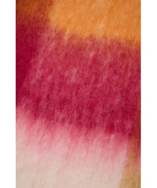 RODEO CROWNS WIDE BOWL(ロデオクラウンズワイドボウル)の「バルキーチェックマフラー(マフラー・レディース・ブラック系その他/オレンジ系その他/ピンク系その他・FREE)」の9枚目の写真