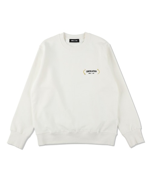 CIRCULATION ORGANIC COTTON CREW NECK（スウェット）｜WIND AND SEA