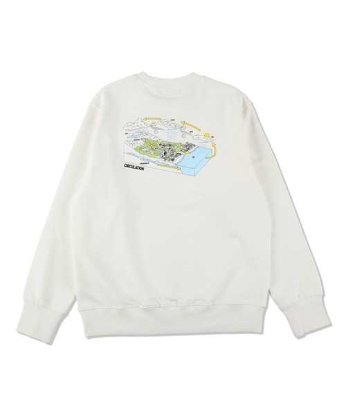 CIRCULATION ORGANIC COTTON CREW NECK（スウェット）｜WIND AND SEA