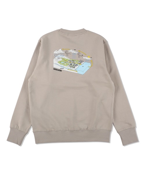 WIND AND SEA（ウィンダンシー）の「CIRCULATION ORGANIC COTTON CREW NECK（スウェット・メンズ・ブラック/ホワイト/ベージュ・SMALL/MEDIUM/LARGE/X-LARGE）」の11枚目の写真