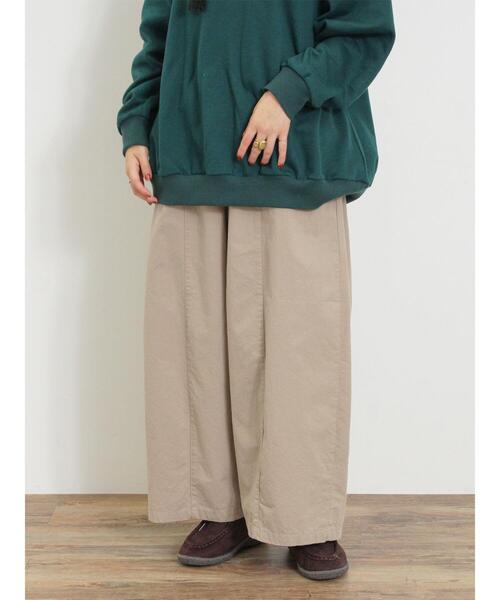 Samansa Mos2(サマンサ モスモス)の「ワークバレルパンツ(その他パンツ・レディース・チャコールグレー/カーキ/ベージュ・F)」の11枚目の写真