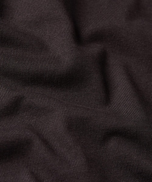 G-STAR（ジースター）の「FLOCK G-SCRIPT LOOSE T-SHIRT/フロックプリントロゴオーバーサイズTシャツ（Tシャツ/カットソー・メンズ・ダークブラック/ホワイト・X-SMALL/SMALL/MEDIUM/LARGE/X-LARGE）」の7枚目の写真